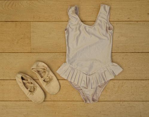 ballet maillot en demi-pointes, maat 122, Sport en Fitness, Ballet, Gebruikt, Kleding, Ophalen of Verzenden