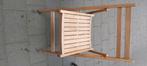 5 houten klapstoelen, Huis en Inrichting, Stoelen, Ophalen, Gebruikt, Bruin, Vijf, Zes of meer stoelen