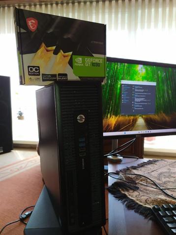 Hp i5 computer met nieuwe videokaart windows 11 en office beschikbaar voor biedingen