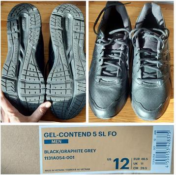 ASICS GEL CONTEND 5 SL FO taille 12 beschikbaar voor biedingen