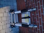 Telescoop trapladder, Ophalen, Zo goed als nieuw, Ladder, Opvouwbaar of Inschuifbaar