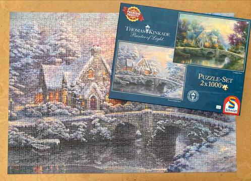 Puzzle n112 de 2 fois 1000 pièces complet, Hobby en Vrije tijd, Denksport en Puzzels, Ophalen