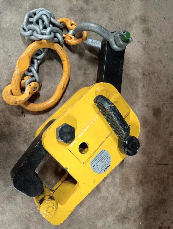 Spoorrailprofielklem Tigrip TCR, met veiligheidsvergrendelin, Doe-het-zelf en Bouw, Lieren en Takels, Nieuw, Handmatig, Ophalen of Verzenden