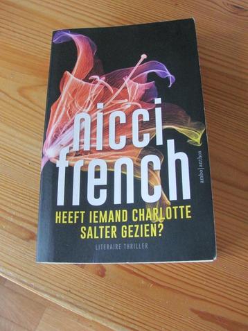Nicci French Heeft iemand Charlotte Salter gezien beschikbaar voor biedingen