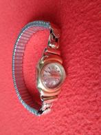 Montre dorée. Inscrit "LE PEK LON" 17 Rubis. Vintage N 3, Enlèvement ou Envoi, Utilisé