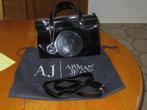 Sac Armani en vernis noir, Ophalen of Verzenden, Zo goed als nieuw, Zwart, Handtas