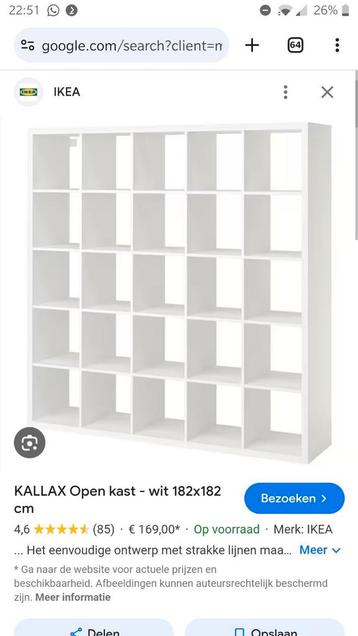 Kallax kasten Ikea