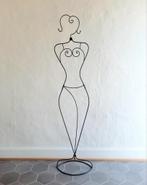 Valet de chambre silhouette femme, 150 tot 200 cm, Staande kapstok, Metaal, Zo goed als nieuw