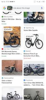 Electrische fiets, Ophalen, Batavus, Zo goed als nieuw, 51 tot 55 cm