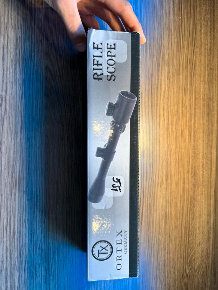 Nieuwe Ortex 3-9x40EG verlicht draadkruis in rood en groen., Sport en Fitness, Schietsport-accessoires, Nieuw, Ophalen