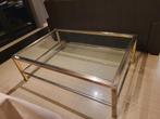 glazen salontafel, Huis en Inrichting, Ophalen, Gebruikt, Glas