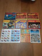 Set van 10 vintage Matchbox-catalogi uit de jaren 70 tot 90, Hobby en Vrije tijd, Ophalen of Verzenden, Zo goed als nieuw