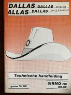 BINGO SIRMO DALLAS MANUAL, Ophalen of Verzenden, Zo goed als nieuw