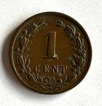 Nederland : 1 cent 1878, Ophalen of Verzenden, Koning Willem III, 1 cent, Losse munt