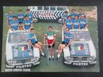 wielerkaart poster 1971 team filotex franco bitossi, Verzenden, Gebruikt