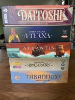 5 pittige boardgames oa Daitoshi, Hobby en Vrije tijd, Gezelschapsspellen | Bordspellen, Ophalen of Verzenden, Zo goed als nieuw