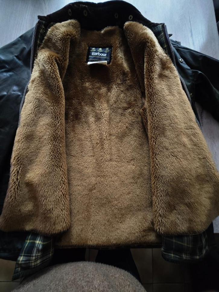 Warme BARBOUR voering maat XXL, Kleding | Heren, Jassen | Winter, Zo goed als nieuw, Overige maten, Bruin, Ophalen of Verzenden