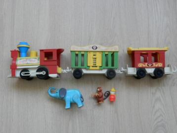 Jouet vintage Fisher-Price Circus Train disponible aux enchères