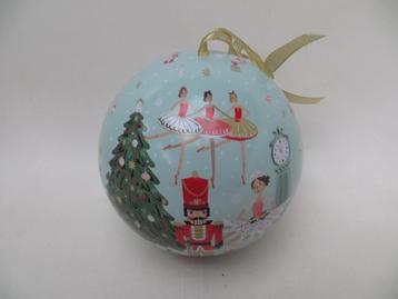 lege blikken doos kerstmis met lus  beschikbaar voor biedingen