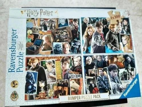 Puzzle Harry Potter 4 en 1, Hobby & Loisirs créatifs, Sport cérébral & Puzzles, Comme neuf, Puzzle, Moins de 500 pièces, Enlèvement ou Envoi