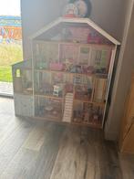 Houten poppenhuis, Dieren en Toebehoren, Ophalen, Gebruikt