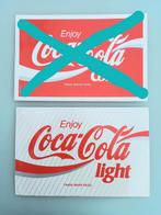 🟥 COCA-COLA sticker (1990) 1 stuk. B.32/H.21cm.VERZAMELSTUK, Ophalen of Verzenden, Nieuw, Reclamebord