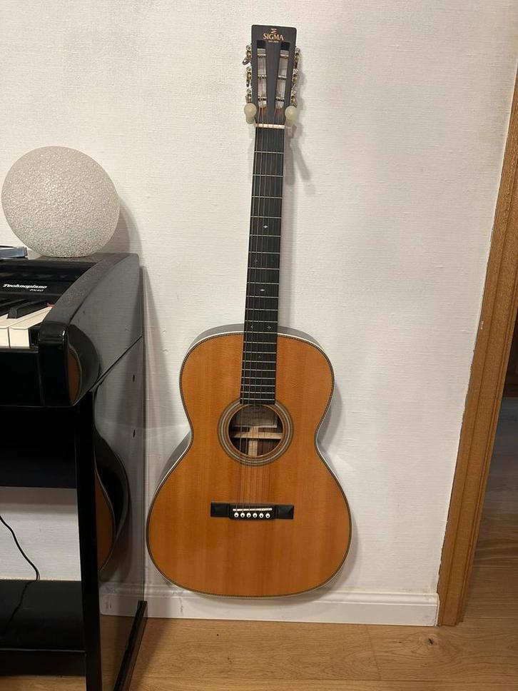 Guitare acoustique Sigma 000T-28S, Musique & Instruments, Instruments | Accessoires, Comme neuf, Guitare acoustique, Enlèvement