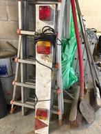 Verlichtingsbalk, Ophalen