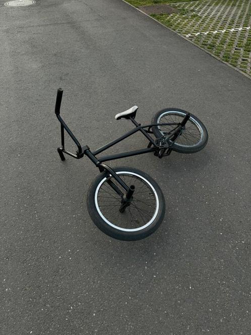 Custom bmx + onderdelen, Fietsen en Brommers, Fietsen | Crossfietsen en BMX, Gebruikt, 20 tot 24 inch, Staal, Stuur 360° draaibaar