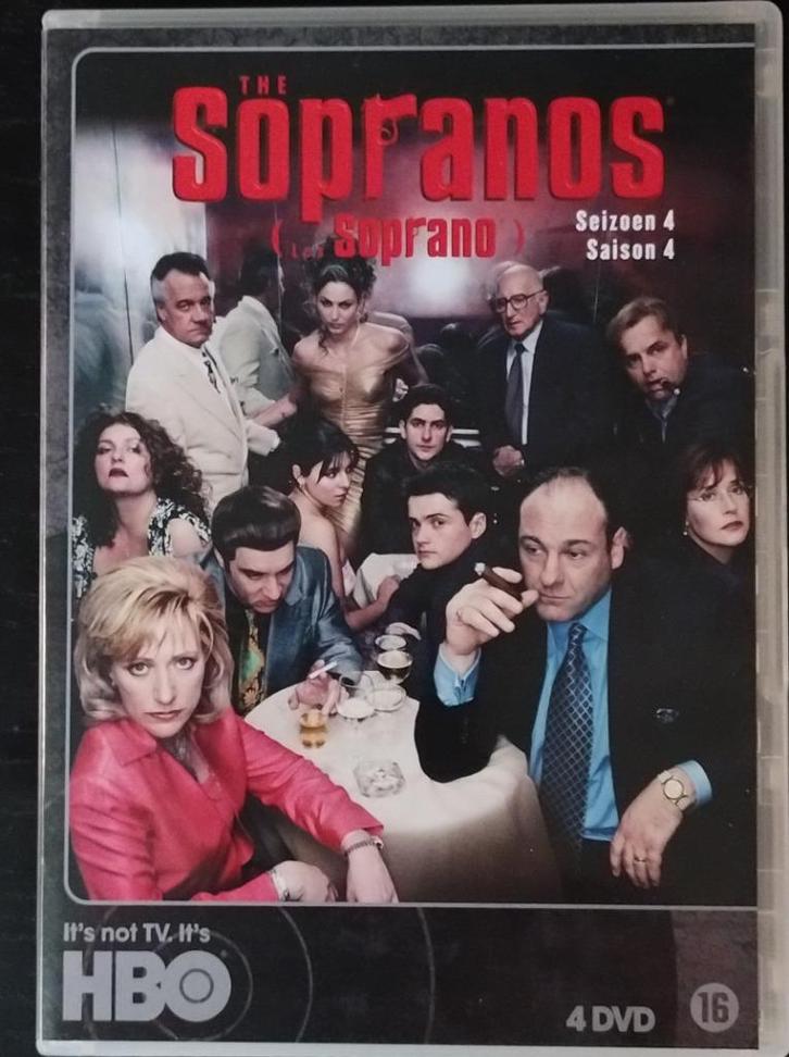 The Sopranos Seizoen 4 DVDs, Cd's en Dvd's, Dvd's | Thrillers en Misdaad, Gebruikt, Boxset, Verzenden