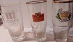 Lot glazen Munck / De Gomme 9st, Verzamelen, Ophalen of Verzenden, Zo goed als nieuw, Glas of Glazen, Overige merken