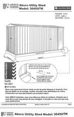 Garage galva, Jardin & Terrasse, Stockage & Armoires de jardin, Enlèvement, Neuf, Métal, Autres types
