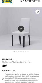 Chaises ikea (x6) avec housses, Enlèvement