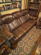 Sièges en cuir, Trois personnes, Banc droit, Enlèvement, Utilisé