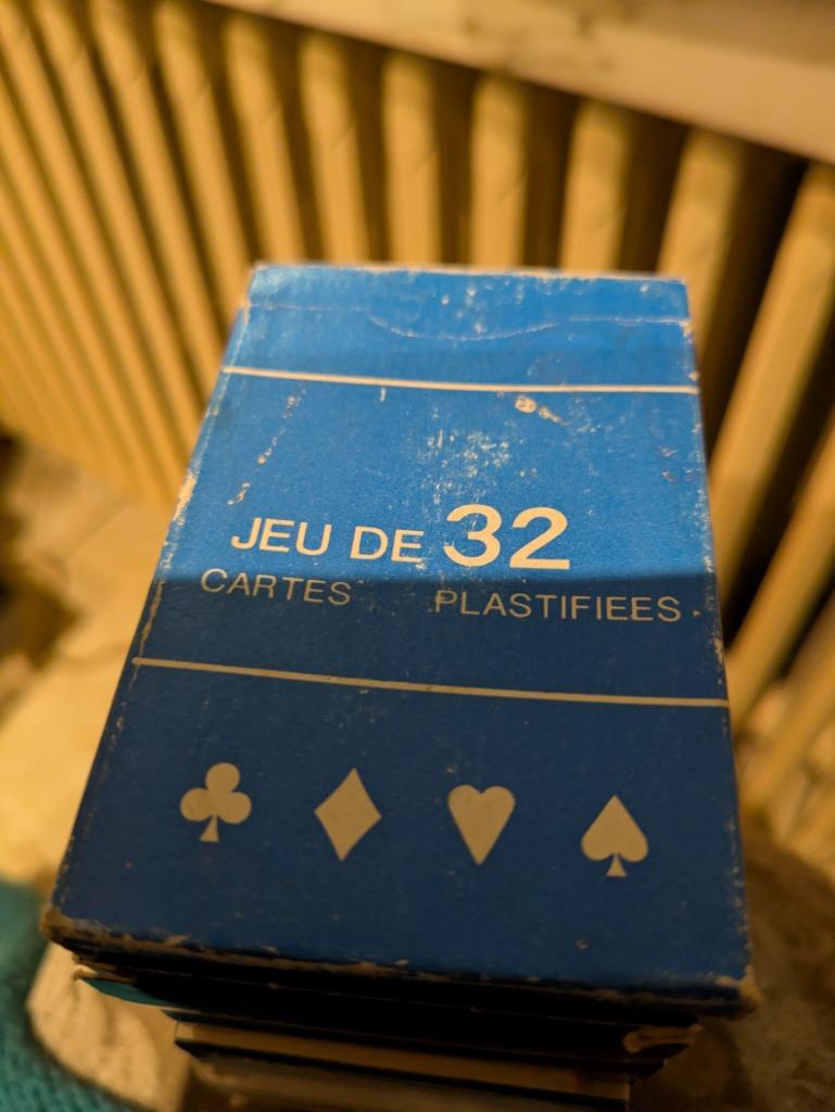 Jeu de 32 cartes, Enlèvement ou Envoi, Comme neuf, Carte(s) à jouer