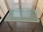 Glazen tafel - eettafel, Huis en Inrichting, 50 tot 100 cm, Glas, 100 tot 150 cm, Modern