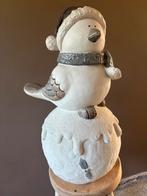 Kerst vogel( sneeuwkleur) in klaksteen H 55, Diversen, Ophalen, Zo goed als nieuw
