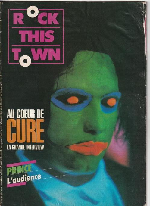 Revue musicale : Rock This Town (BE/FR) - N) 30 de 1985, Collections, Musique, Artistes & Célébrités, Utilisé, Livre, Revue ou Article