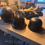 3 motorhelmen in goeie en nieuwstaat, Enlèvement