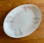 Vintage ovaal bord Boch La Louvière – serveerschaal, Antiek en Kunst, Antiek | Schalen, Ophalen