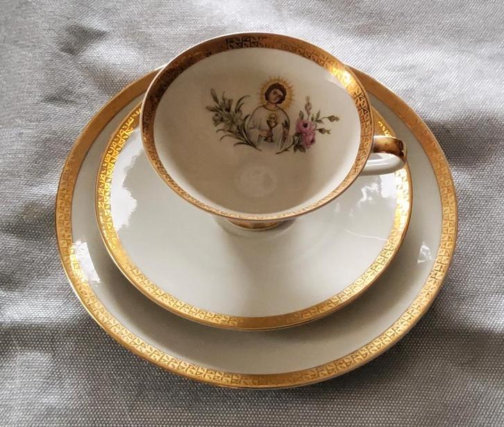 - Bijzonder Ontbijtsetje - Mitterteich Bavaria, Antiek en Kunst, Antiek | Servies los, Ophalen