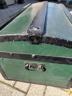 Houten oude koffer, Ophalen