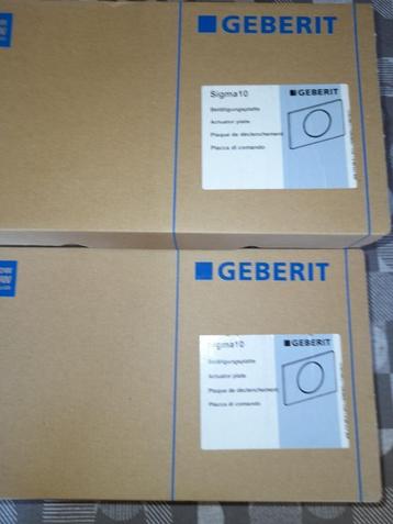 Geberit Sigma plaat beschikbaar voor biedingen