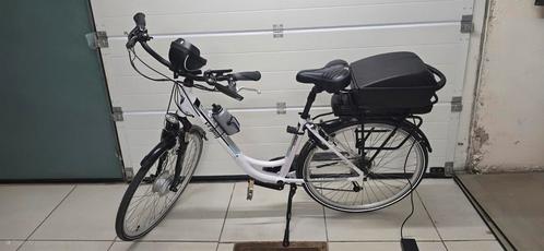 <300 km Elektrische fiets Veloci Comfort, Fietsen en Brommers, Fietsen | Dames | Damesfietsen, Zo goed als nieuw, Versnellingen