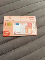 Cartes téléphoniques Belgacom à puce 10€, Ophalen of Verzenden