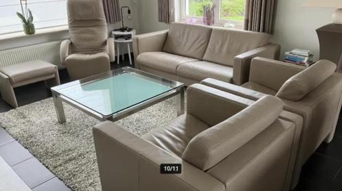 JORI meubelen, Huis en Inrichting, Fauteuils, Gebruikt, Leer, Ophalen