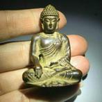 Antiek bronzen beeld van Shakyamuni Boeddha, Antiquités & Art, Art | Sculptures & Bois, Enlèvement ou Envoi