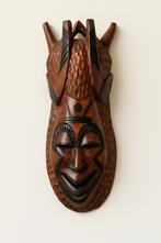 Afrikaans houten masker tribal kunst, Antiek en Kunst, Ophalen of Verzenden