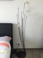 Staande lamp Vloerlamp met dimmer, een specialleke, Ophalen, Zo goed als nieuw, Glas, 100 tot 150 cm