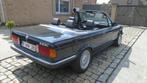 oldtimer bmw 325i cabrio, 1987, type 1, topstaat! 22500€, Auto's, BMW, 2500 cc, Achterwielaandrijving, Lederen bekleding, Zwart